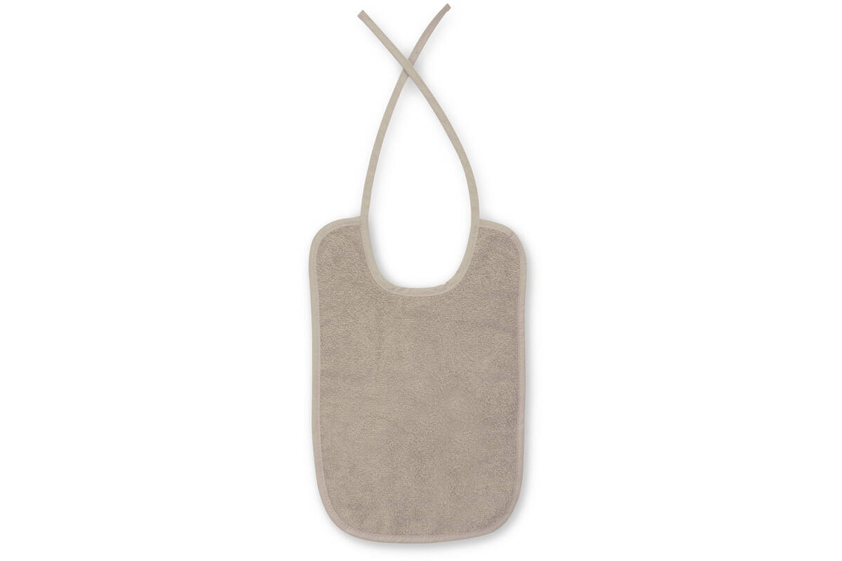 Slabbetje Strik 12x, Taupe, 12x 25x38