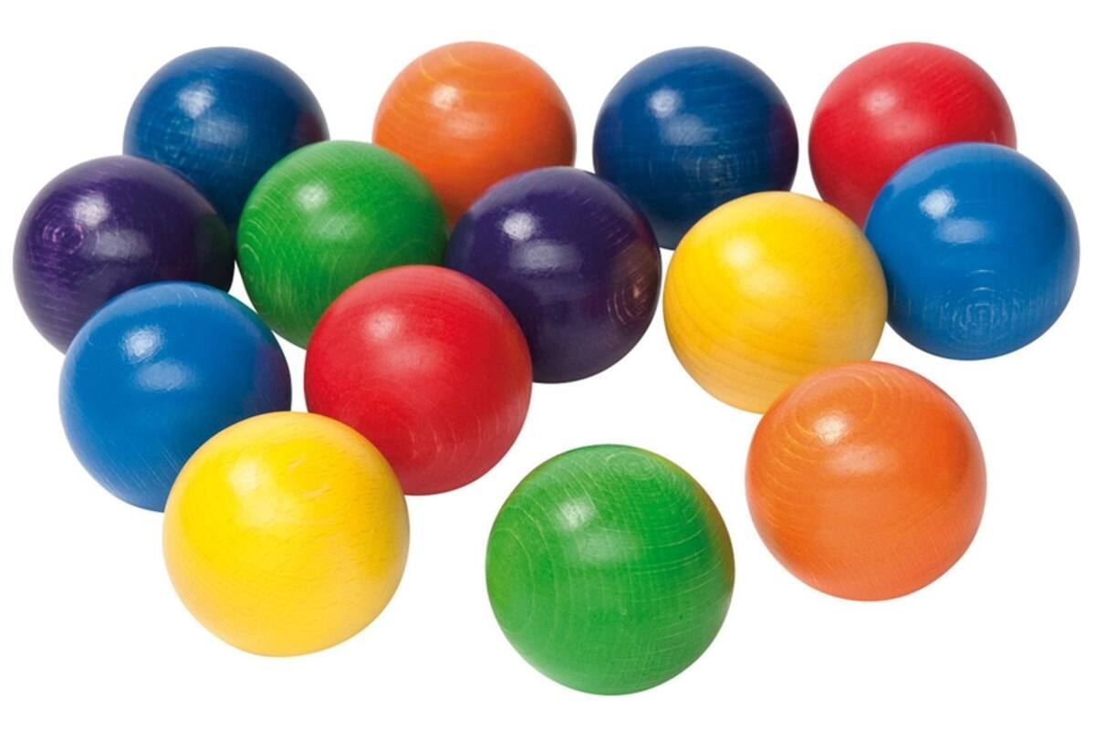 Knikkerbaan ballen groot