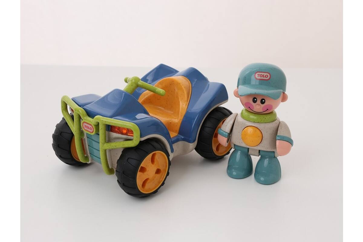 Tolo Bio quad met jongen
