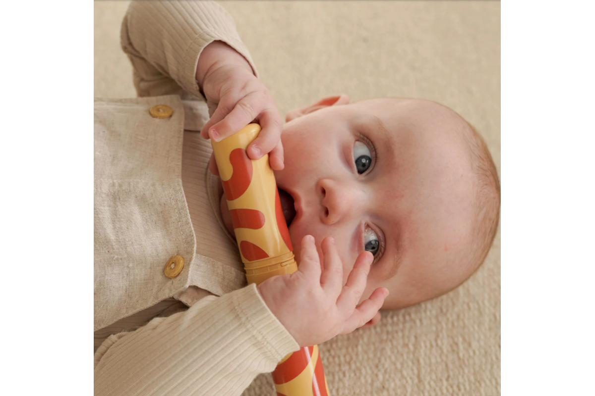 MODU | Baby activiteitenset Sand grey / Honey yellow