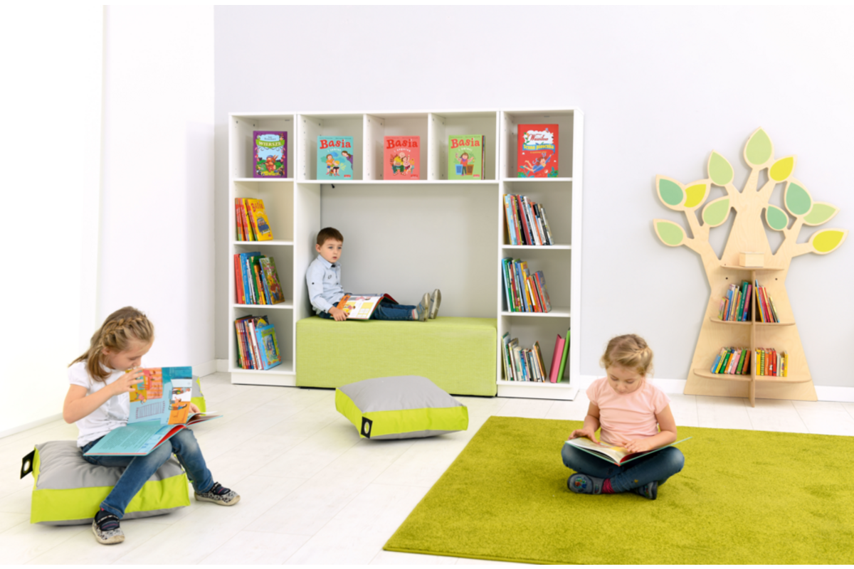 Boomboekenkast voor aan de muur, (excl. Montage)