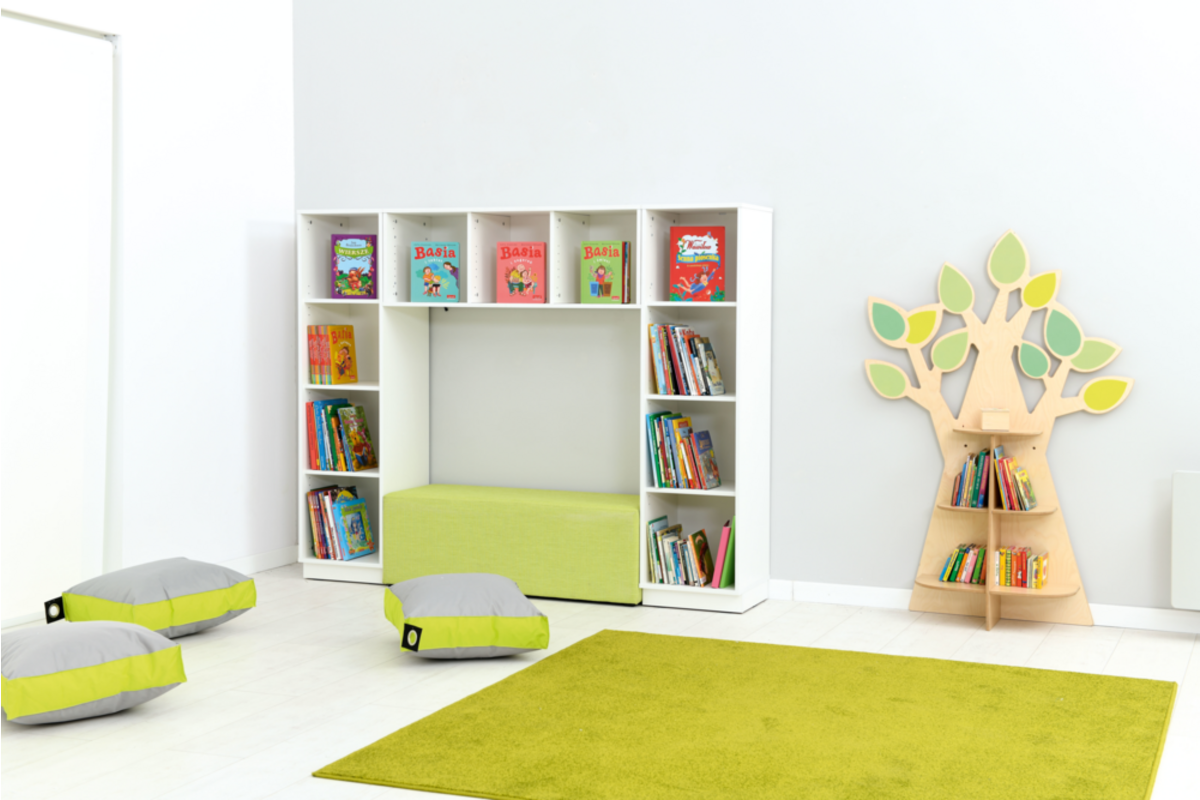 Boomboekenkast voor aan de muur, (excl. Montage)