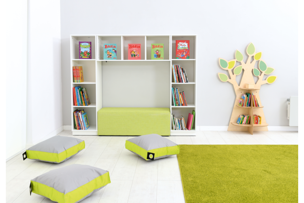 Boomboekenkast voor aan de muur, (excl. Montage)
