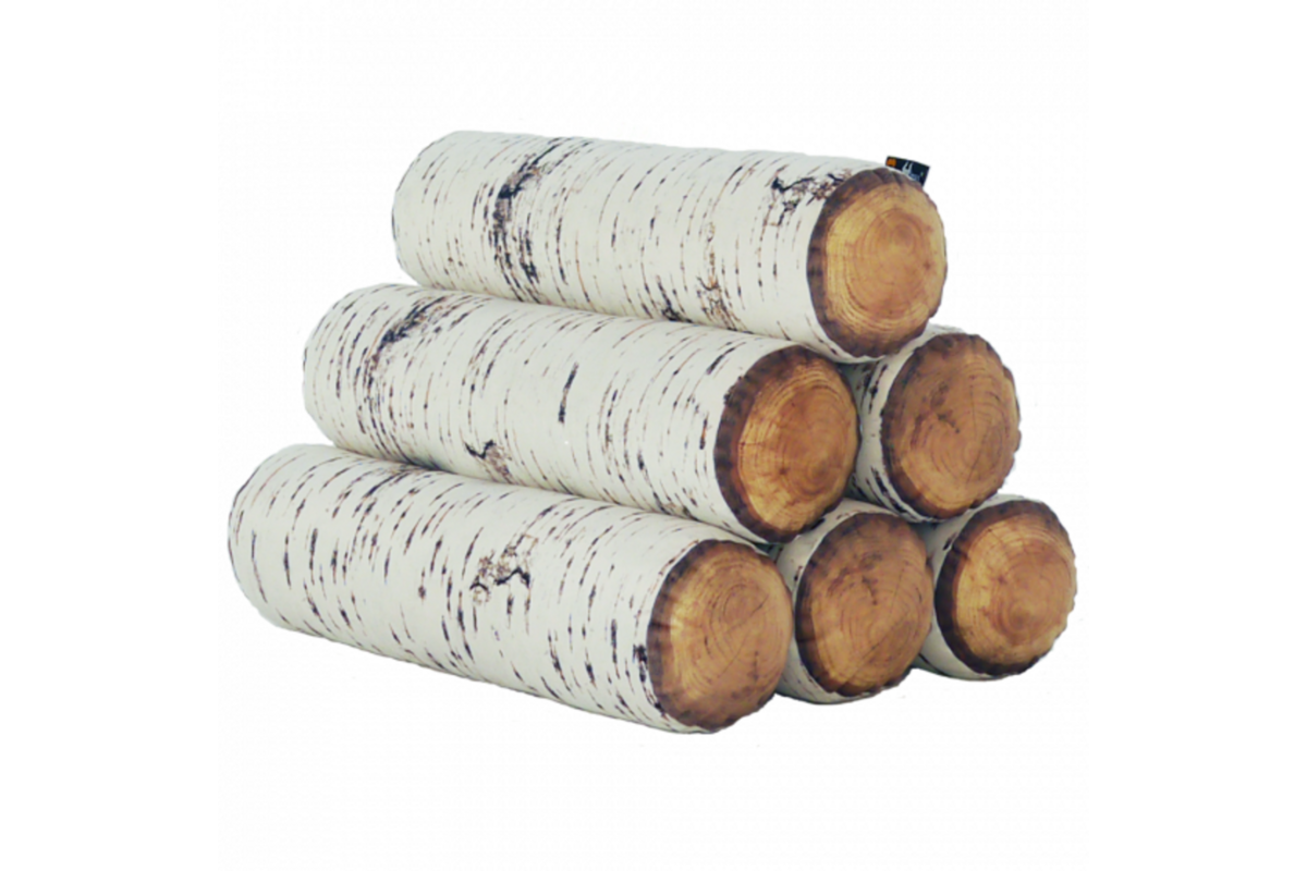 Kussen rol indoor Noorse berk, 55 cm lang