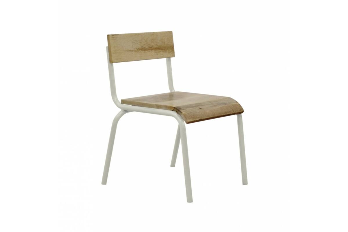 Stoel hip, set van 2, wit