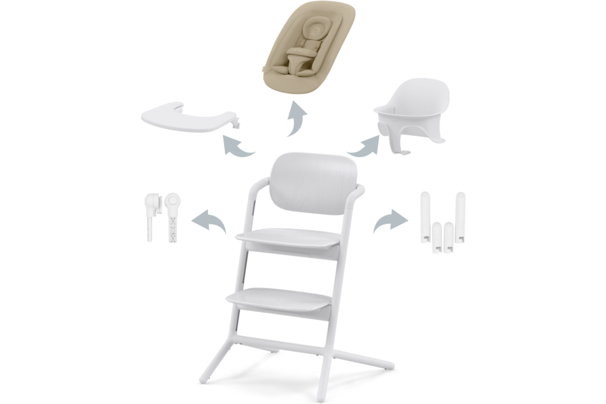 LEMO 4in1 SET All White | white