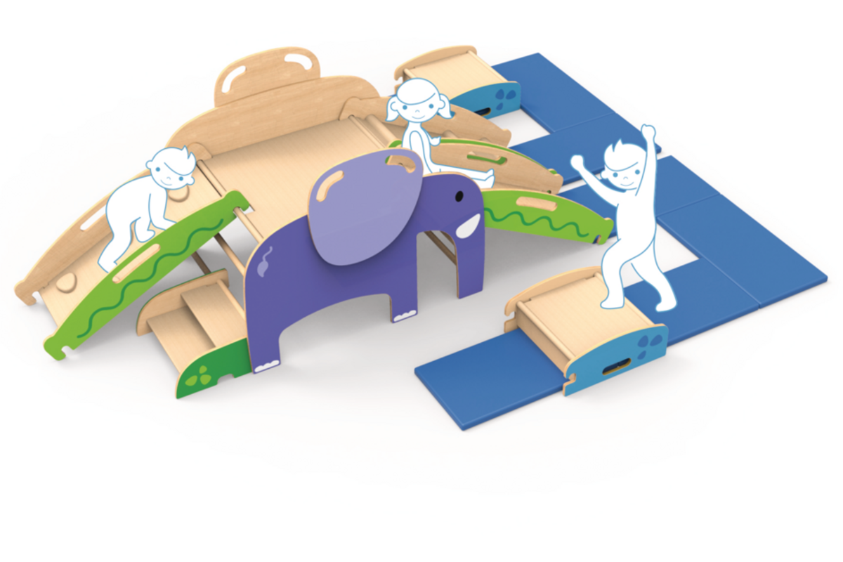 Klimtoestel Olifant, (excl. Montage)