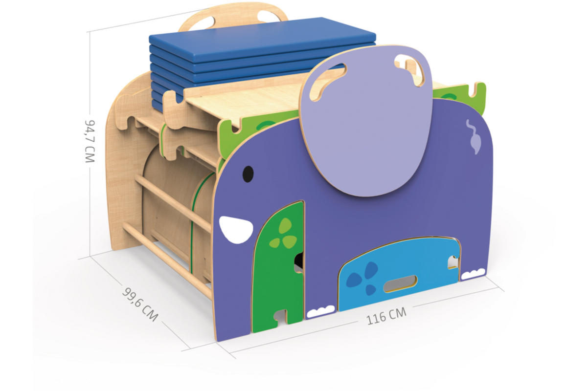 Klimtoestel Olifant, (excl. Montage)