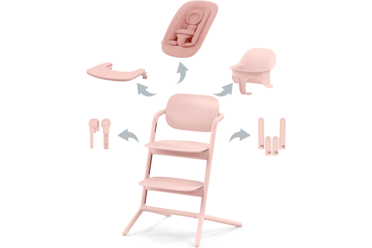 LEMO 4in1 SET Pearl Pink | light pink