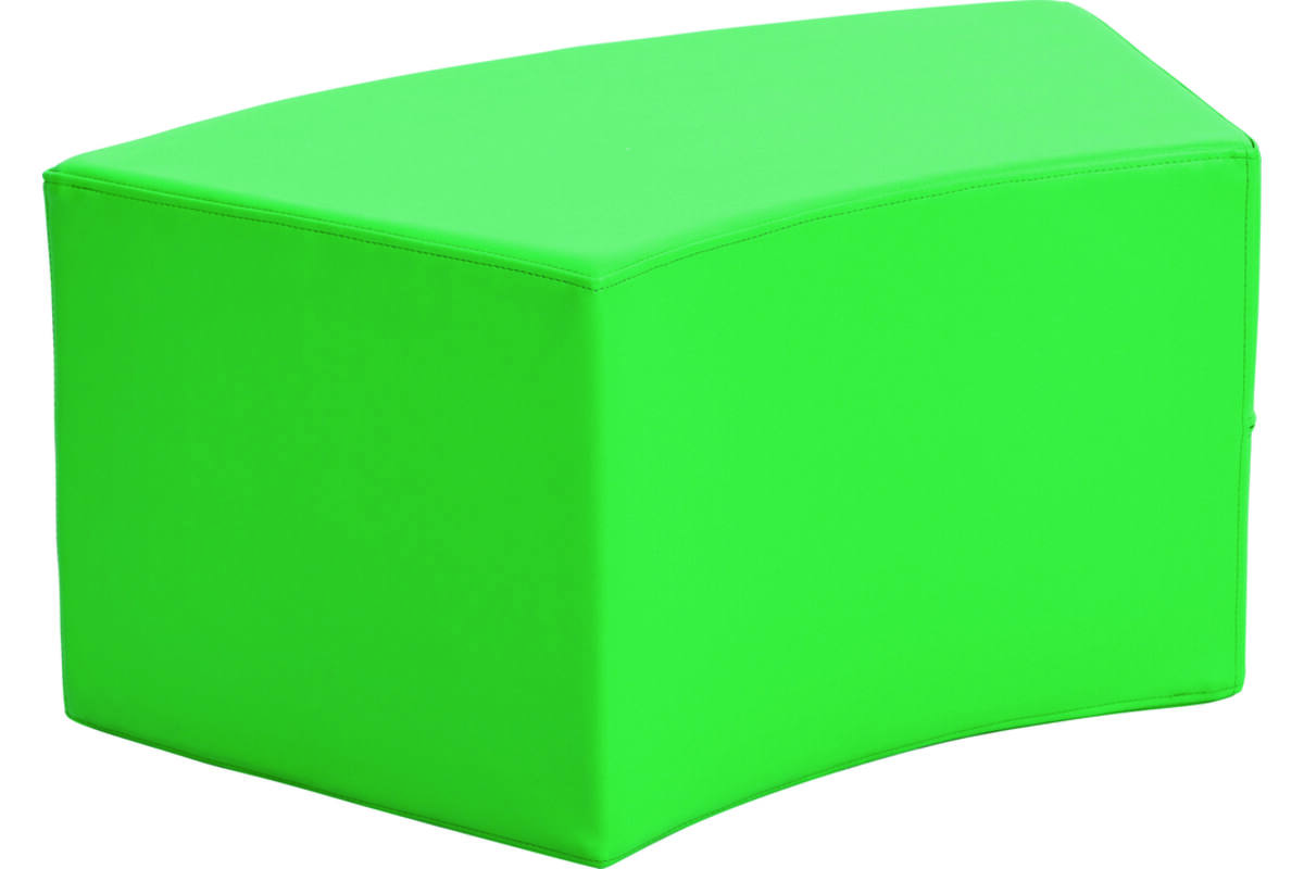 Poef Paolo kort, groen