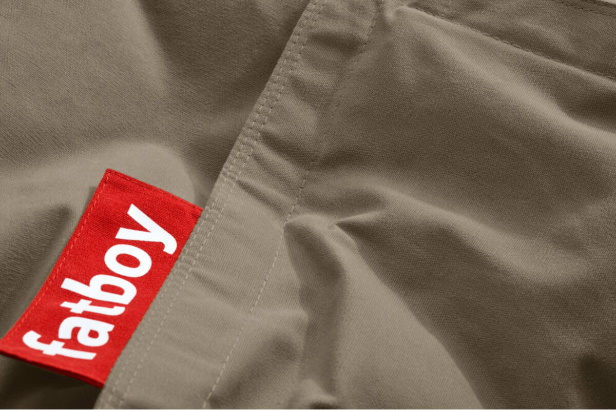 Fatboy® original Canvas, Taupe Grey, 140 x 180 cm