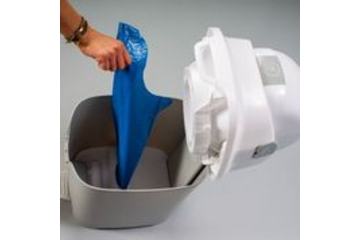 Diaperchamp ONE Maxi handsfree Silver