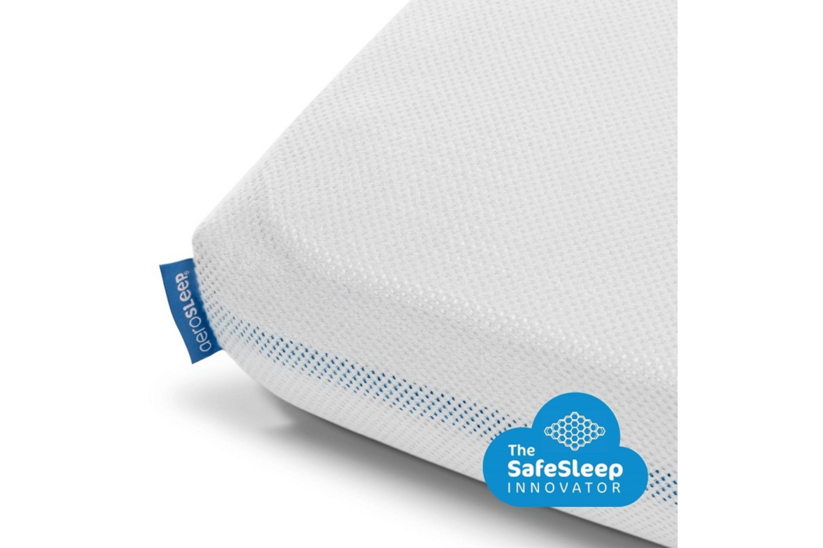AeroSleep Hoeslaken wit 60 x 120 cm