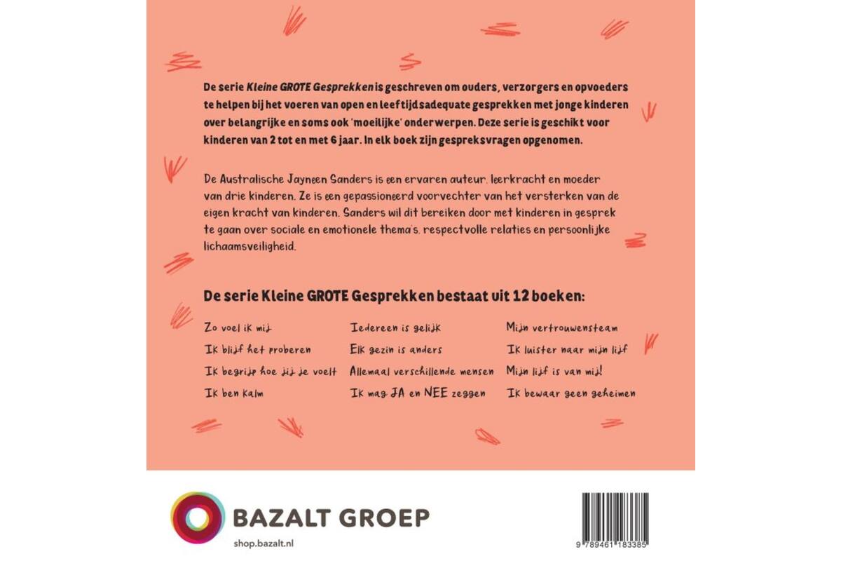 Kleine GROTE Gesprekken - Ik mag JA en NEE zeggen