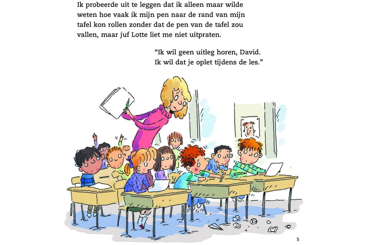 Het jongetje dat niet stil kon zitten