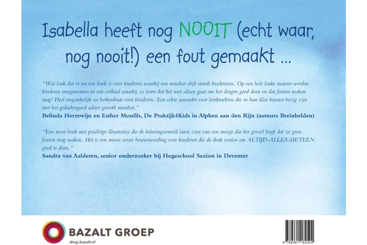 Het meisje dat nooit fouten maakte
