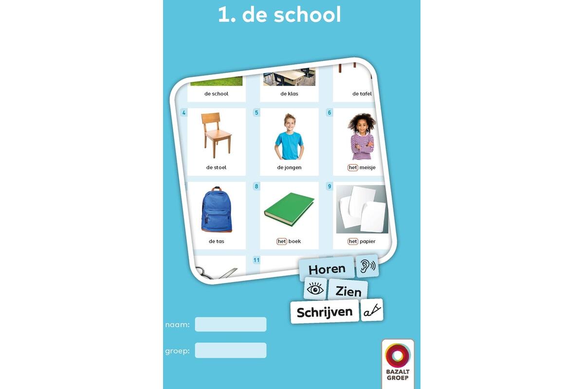 Horen, Zien en Schrijven 2 Werkboeken niveau 1 (Startboek, 1-8)