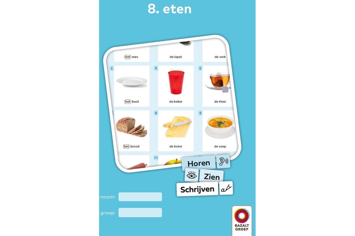 Horen, Zien en Schrijven 2 Werkboeken niveau 1 (Startboek, 1-8)
