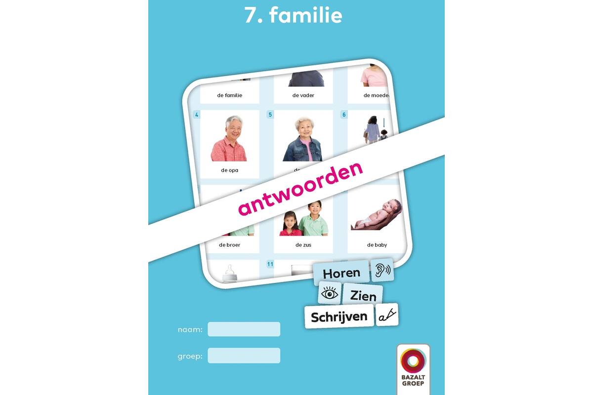 Horen, Zien en Schrijven 2 Antwoordenboeken niveau 1 (Startboek, 1-8)