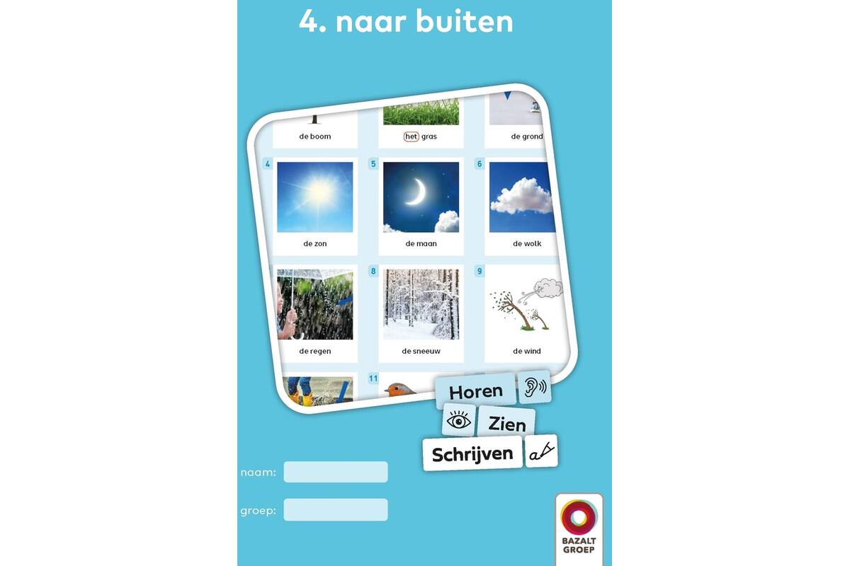 Horen, Zien en Schrijven 2 Werkboek 4 (niveau 1)