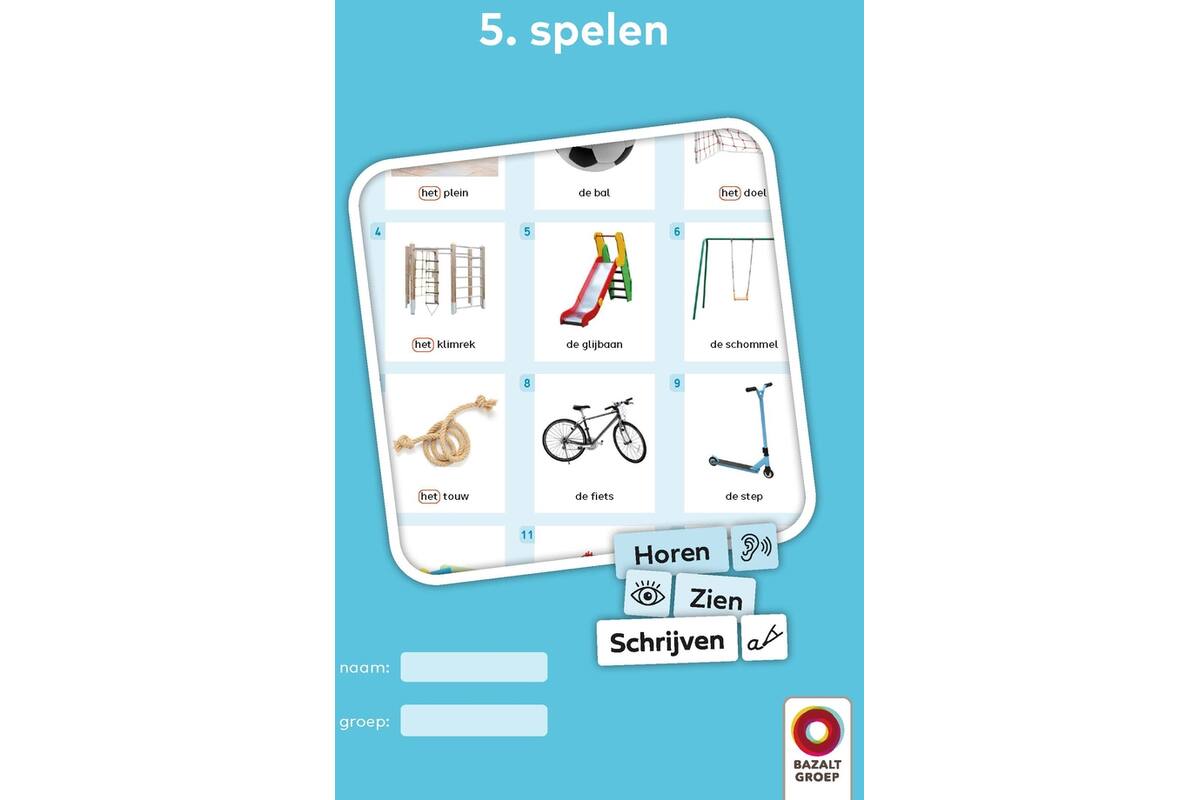 Horen, Zien en Schrijven 2 Werkboek 5 (niveau 1)