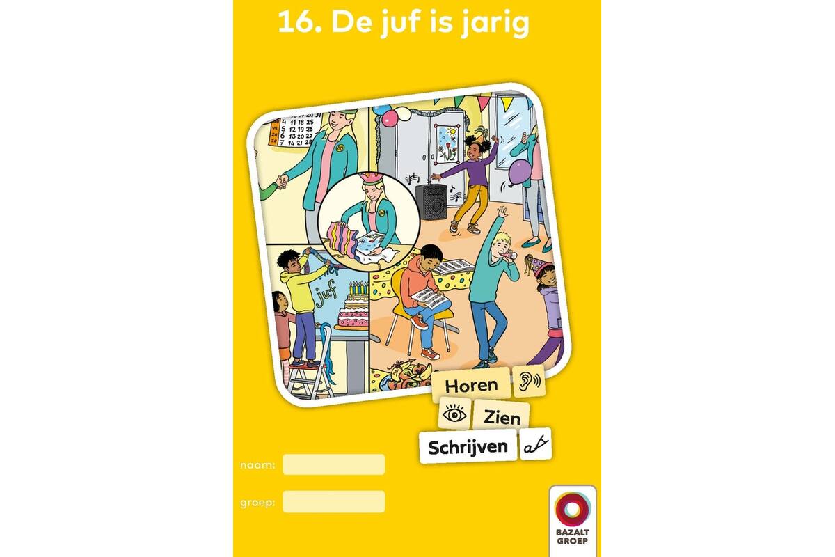 Horen, Zien en Schrijven 2 Werkboek 16 (niveau 2)