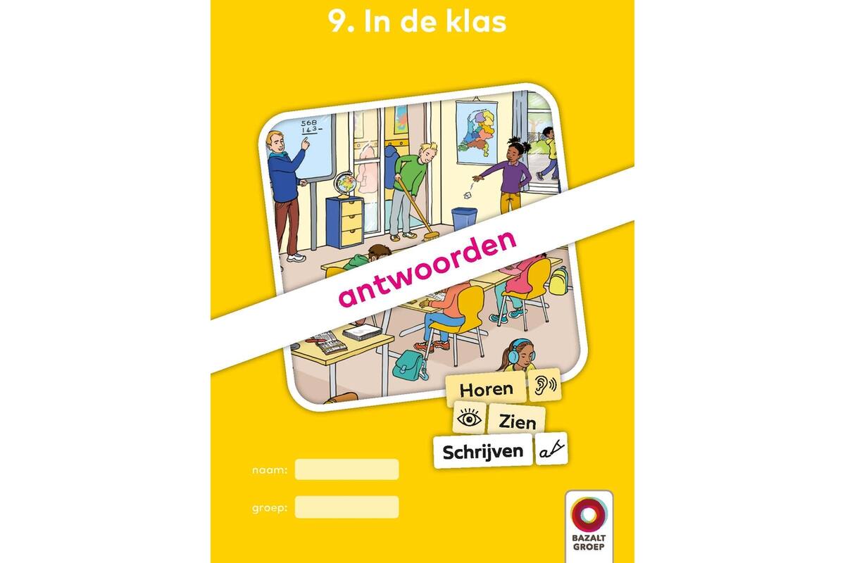 Horen, Zien en Schrijven 2 Antwoordenboek 9 (niveau 2)