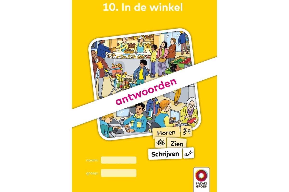 Horen, Zien en Schrijven 2 Antwoordenboek 10 (niveau 2)