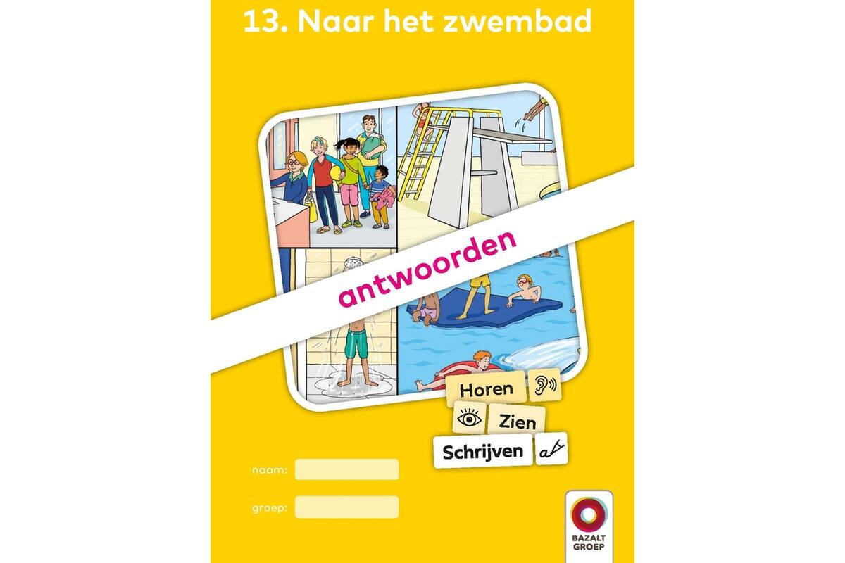 Horen, Zien en Schrijven 2 Antwoordenboek 13 (niveau 2)