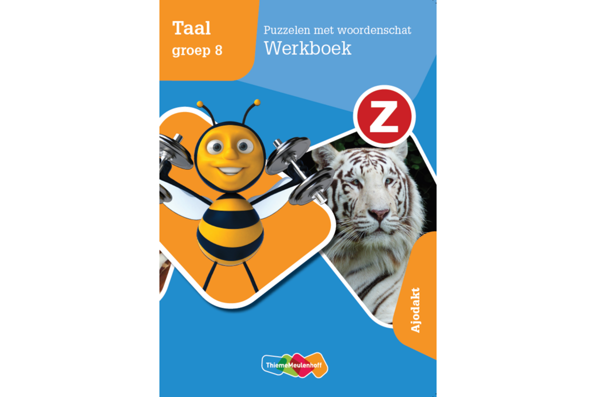 Z-Taal groep 8 - Puzzelen met woordenschat Werkboek - Ajodakt