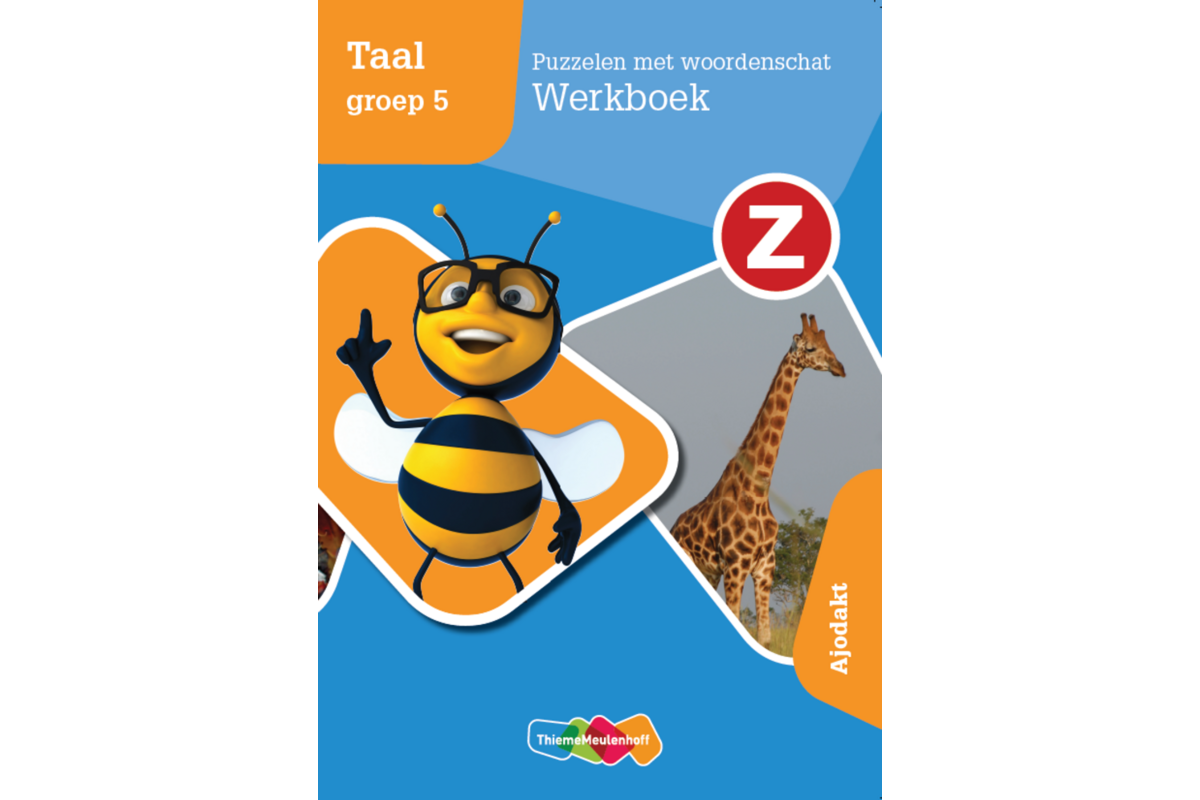 Z-Taal groep 5 - Puzzelen met woordenschat Werkboek - Ajodakt