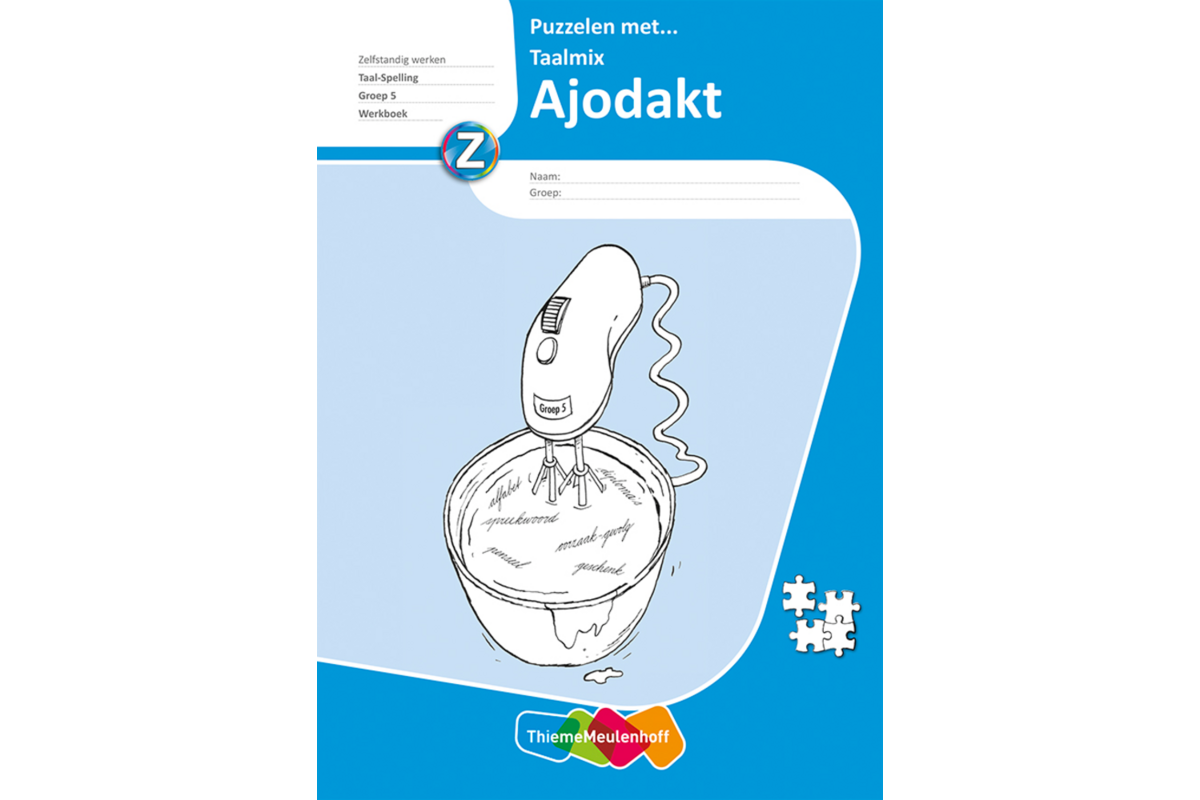 Puzzelen met taalmix werkboek groep 5 (5 stuks)