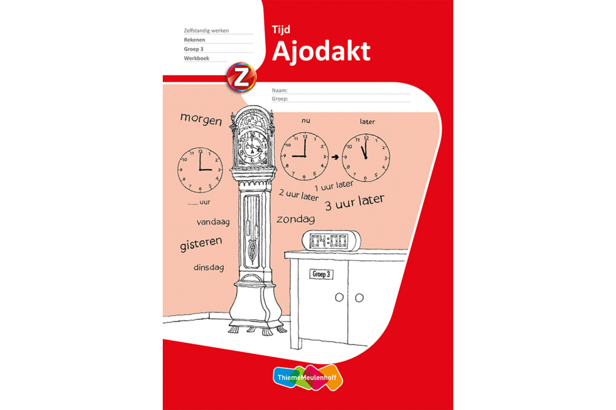Tijd werkboek groep 3 (5 stuks)