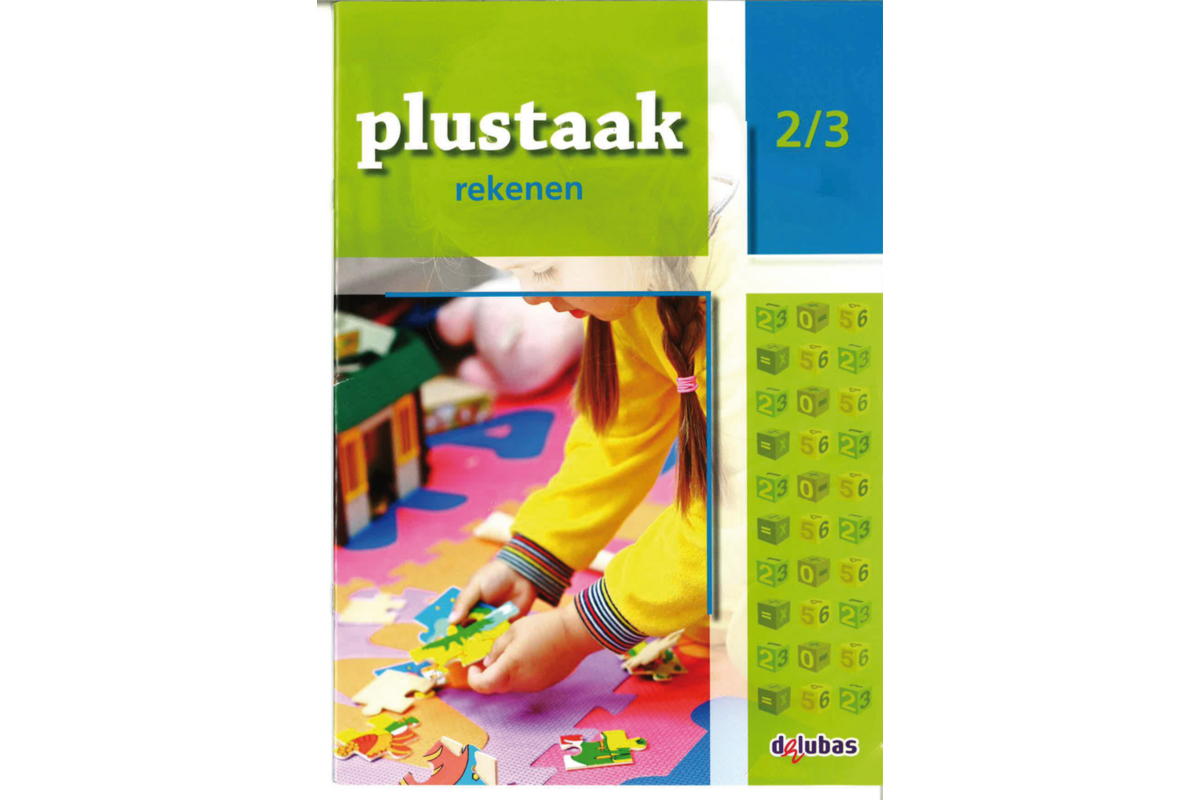 Plustaak rekenen groep 2-3 werkboek (5 stuks)