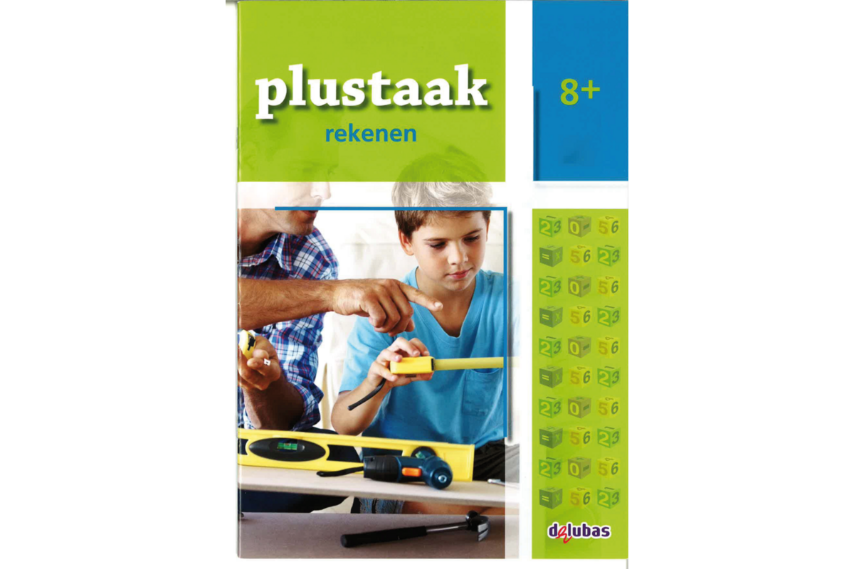 Plustaak rekenen groep 8 werkboek 8+ (5 stuks)