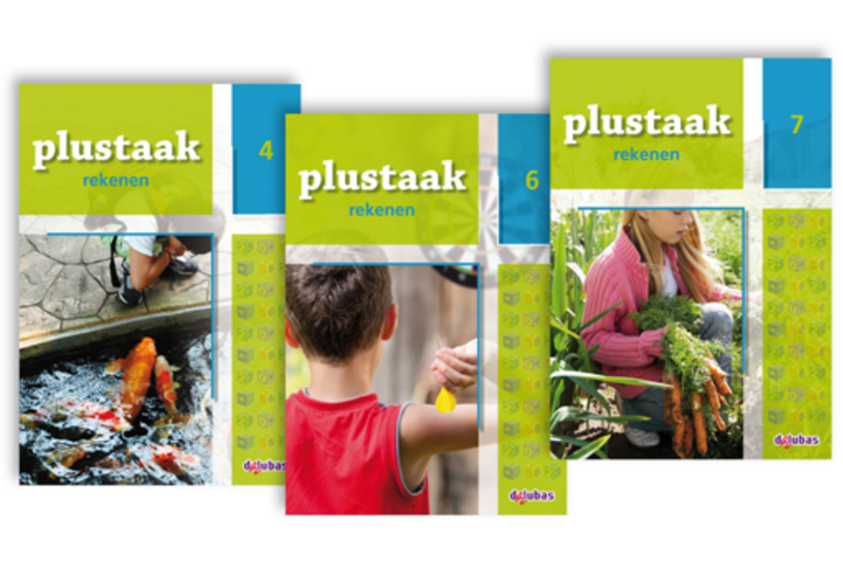 Plustaak rekenen groep 2-8 werkboeken serie A