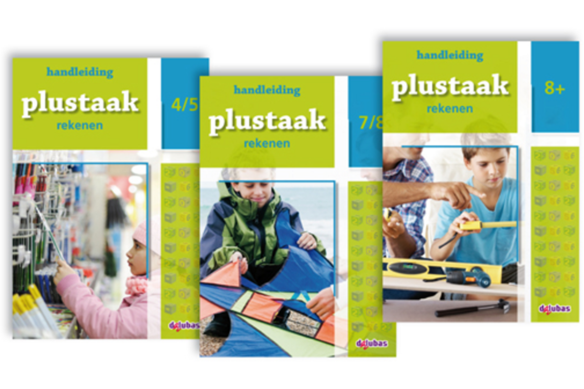 Plustaak rekenen groep 2-8 handleidingen serie B