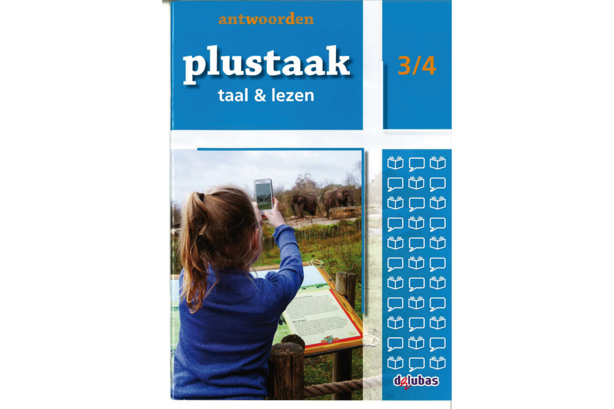 Plustaak taal-lezen antwoordenboek 3-4