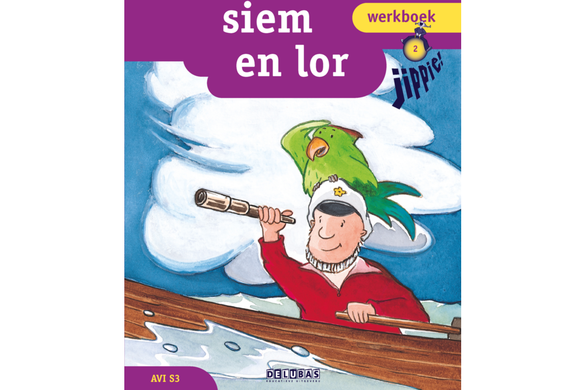 Jippie werkboek 2 - Siem en lor - avi Start (5 stuks)