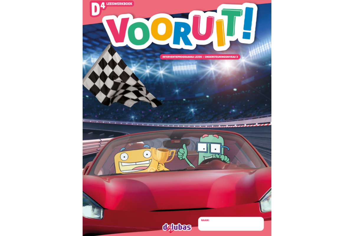 Vooruit! leeswerkboek D4 (5 stuks)