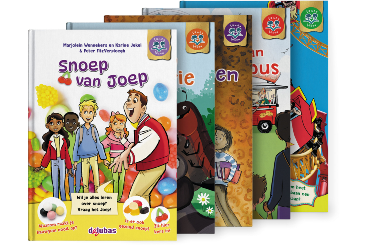 Samenleesboeken E3 pakket 1 tutorlezen (5 boeken)