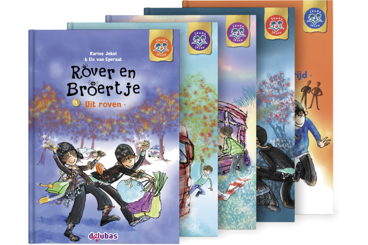 Samenleesboeken M4 pakket 2 duolezen (5 boeken)
