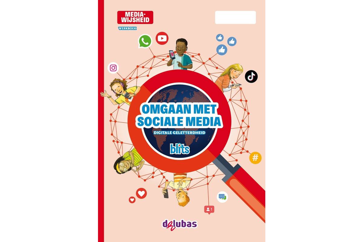 Blits Digitale geletterdheid werkboek Omgaan met sociale media (5 stuks)