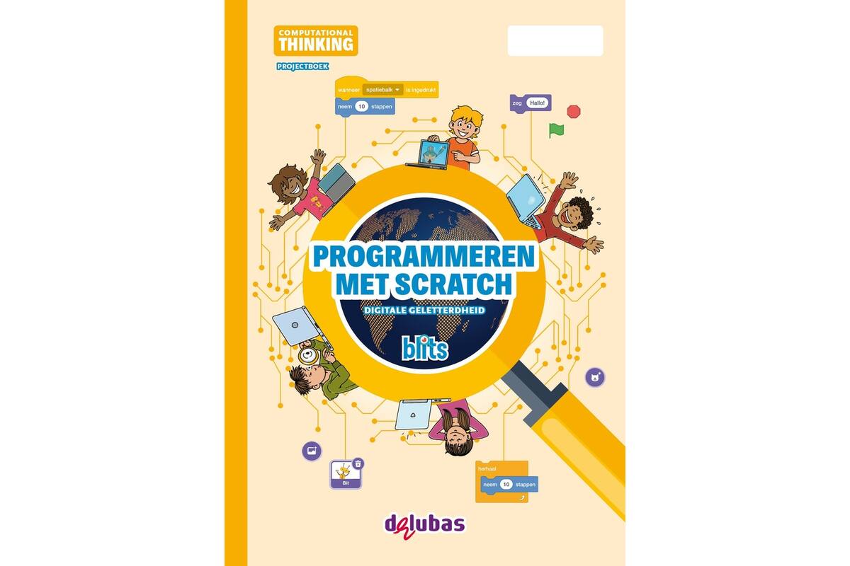 Blits Digitale geletterdheid projectboek Programmeren met Scratch