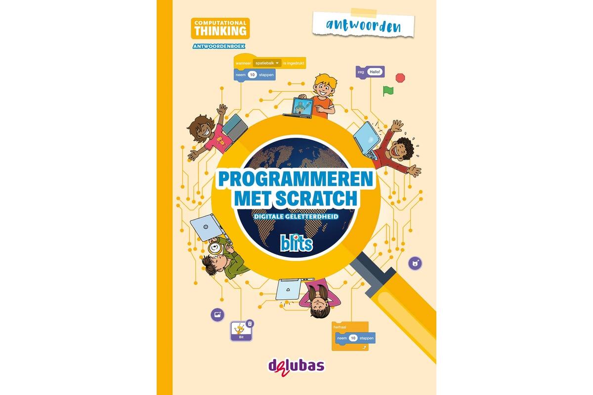 Blits Digitale geletterdheid antwoordenboek Programmeren met Scratch