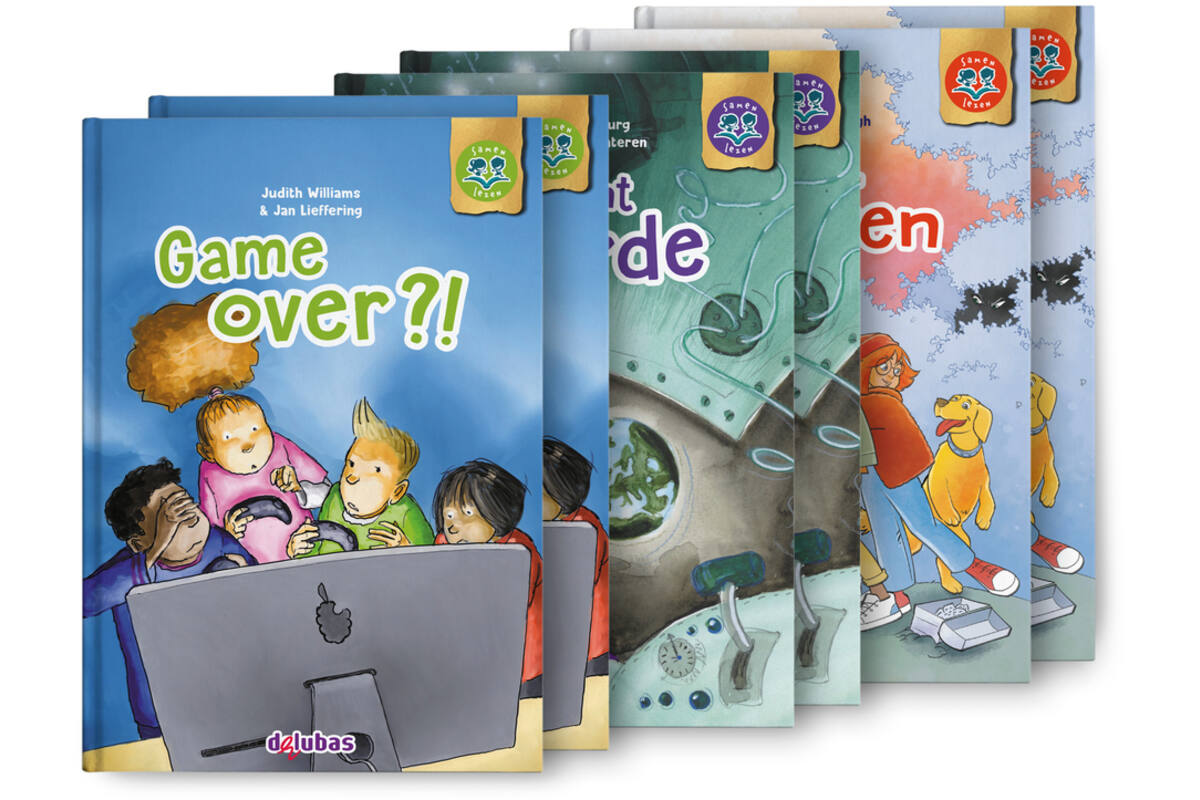 Samenleesboeken M6+ pakket 1 toneellezen (6 boeken)