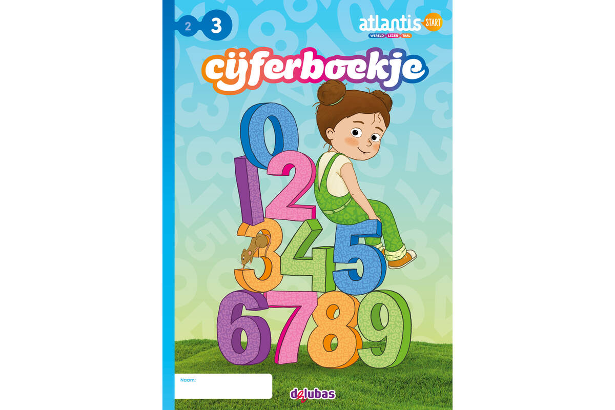 Atlantis Start cijferboek (5 stuks)