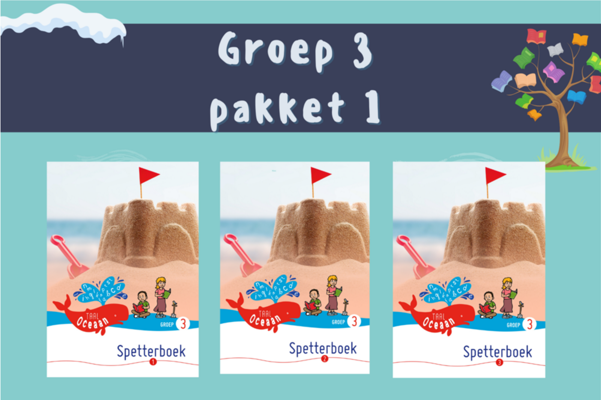 Winterleespakket Spetterboeken gr 3: 3 boeken