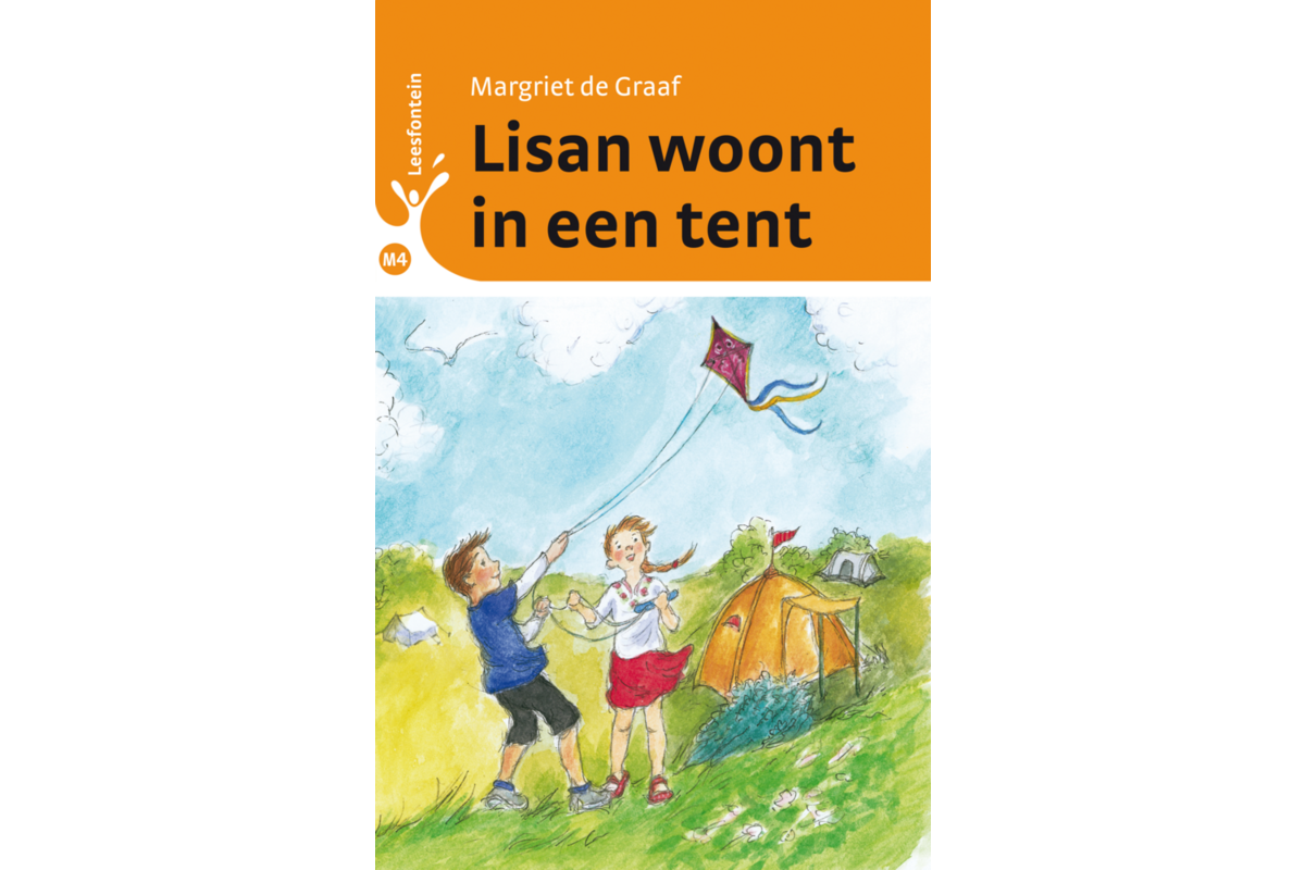 Leesfontein leesboek M4 Lisan woont in een tent