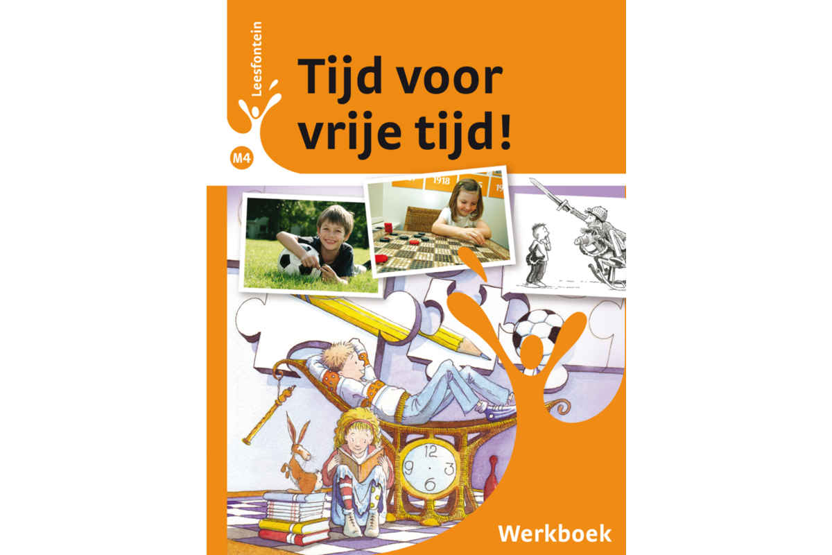 Leesfontein werkboek omnibus M4 tijd voor vrije tijd! (5 stuks)